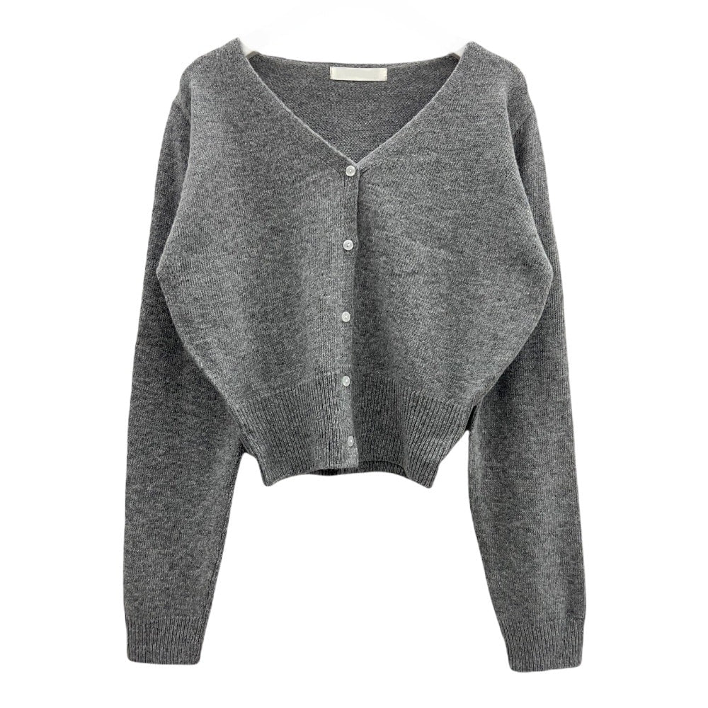 Wool Crop Cardigan F4