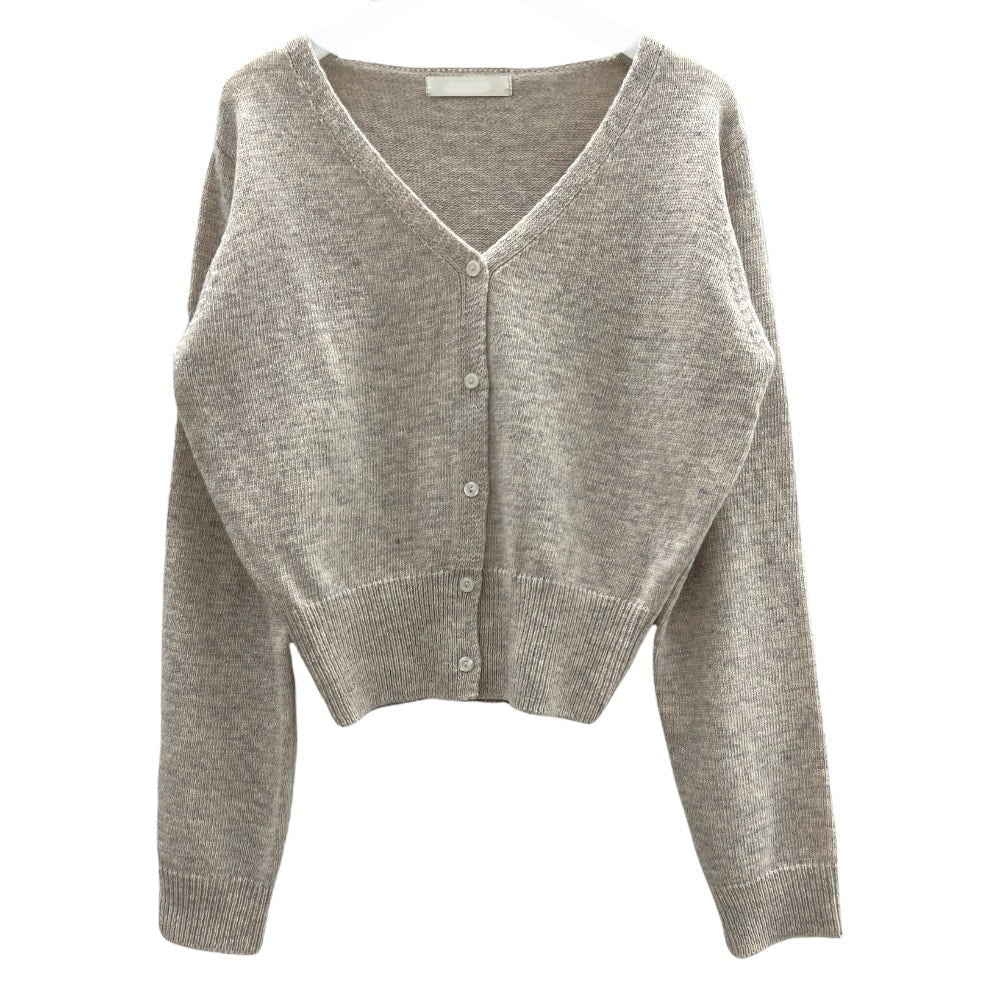 Wool Crop Cardigan F4