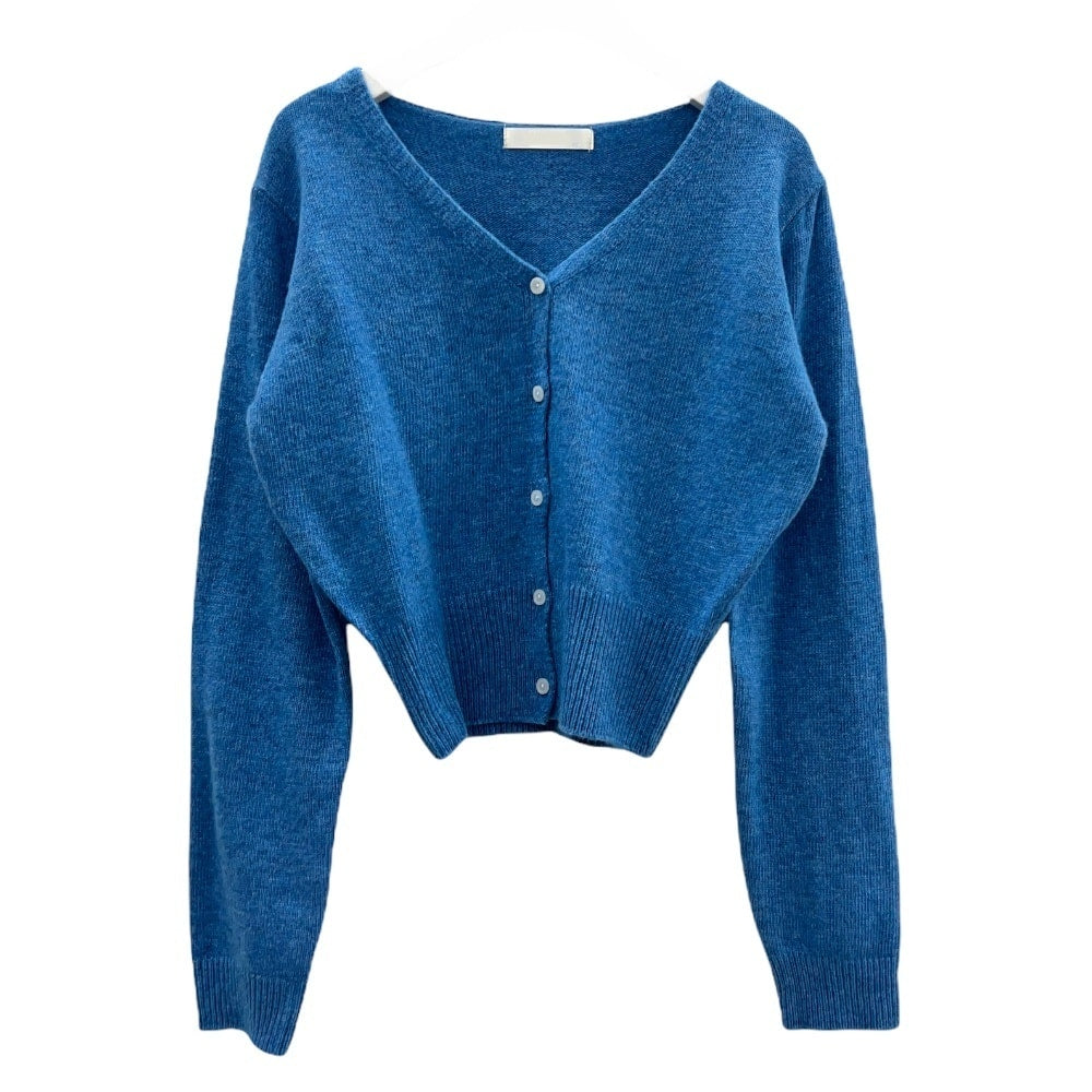 Wool Crop Cardigan F4