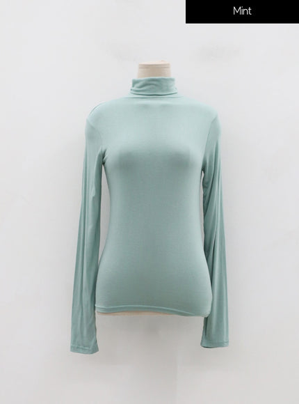Basic Long Sleeve Turtleneck ID07
