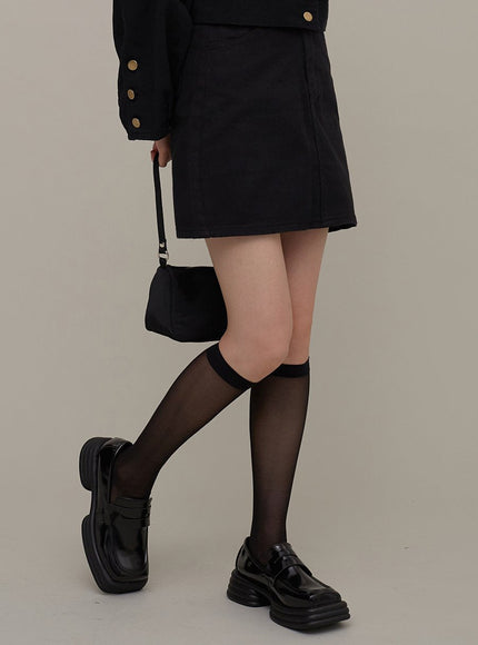 Cotton Cropped Jacket F17