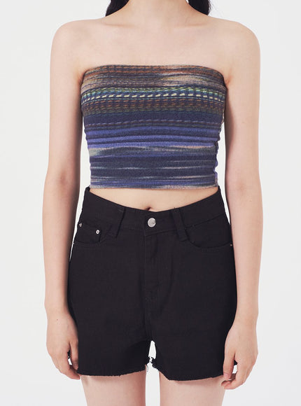 Printed Tube Top J19