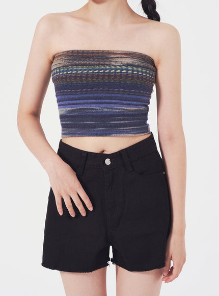 Printed Tube Top J19