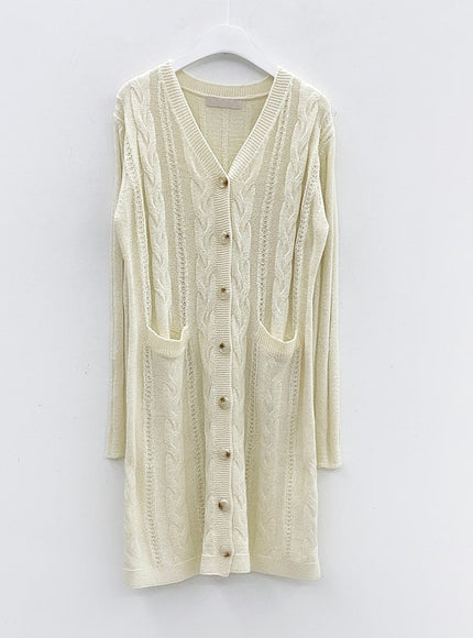Knitted Knee Length Dress
