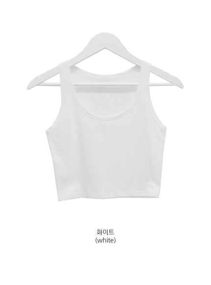 Basic Cropped Tank Top CA28