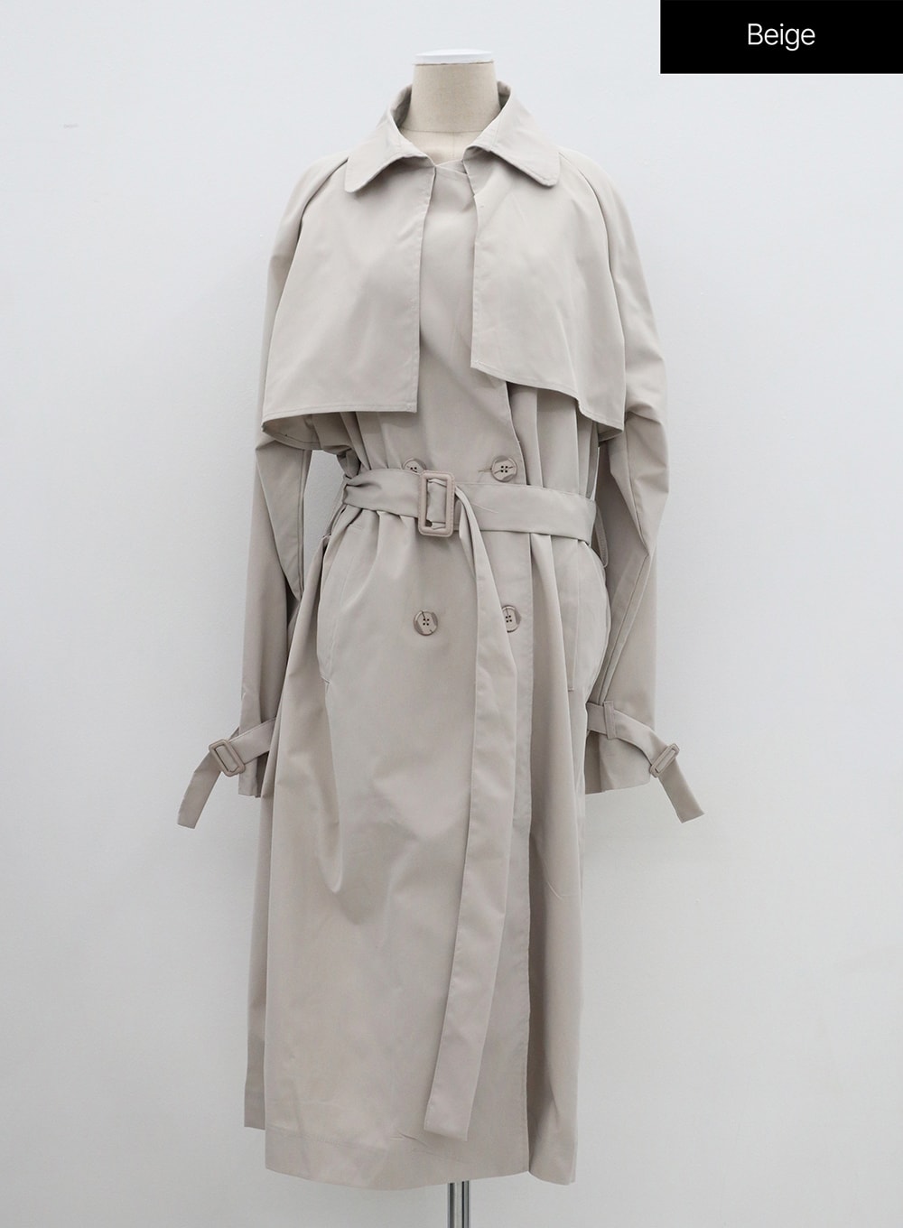 Button Trench Coat OF328