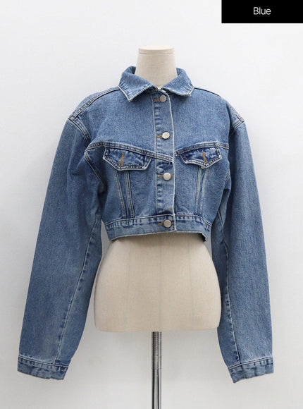 Crop Denim Jacket OO11