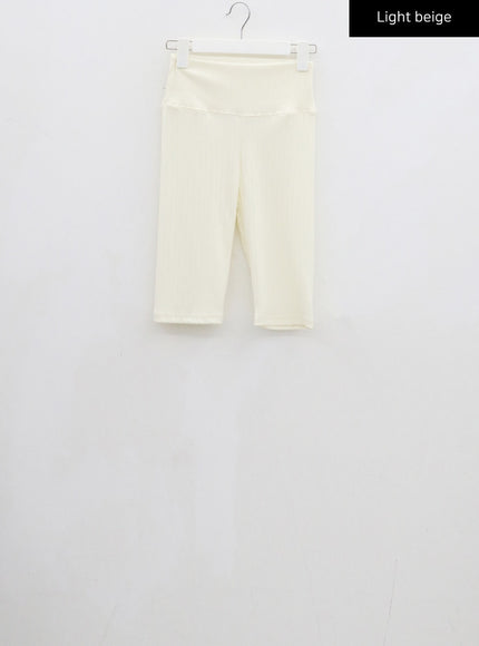 Ribbed Biker Pants CJ326