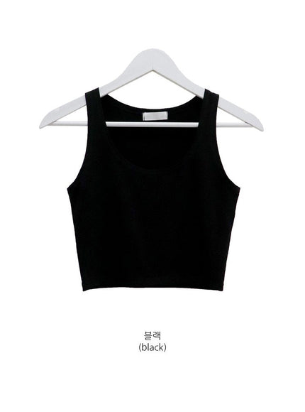 Basic Cropped Tank Top CA28