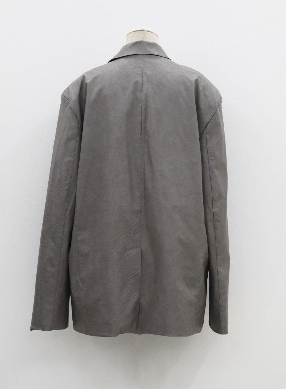 Faux Leather Oversized Jacket CF306