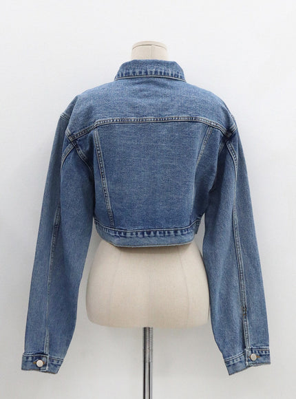 Crop Denim Jacket OO11