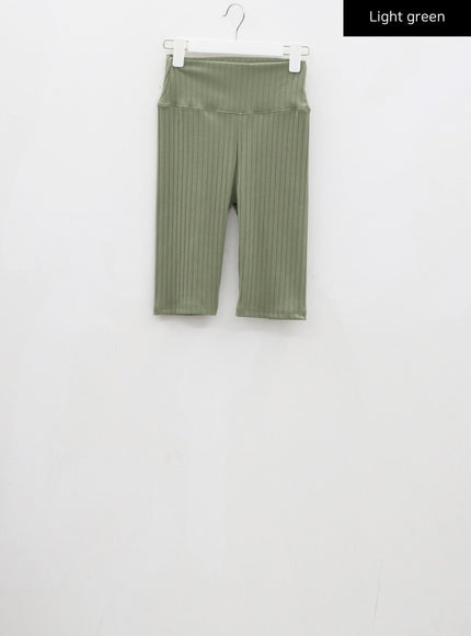 Ribbed Biker Pants CJ326