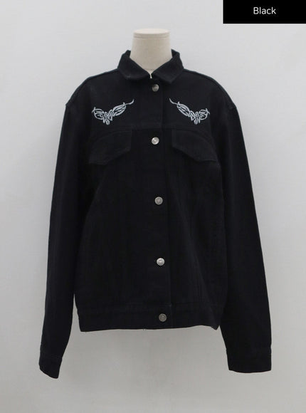 Over Fit Denim Jacket CS07