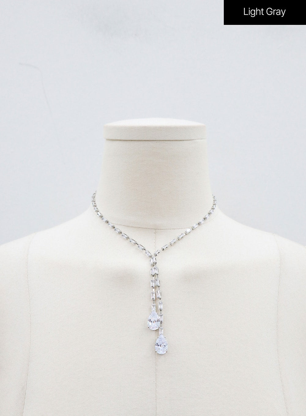 Gemstone Drop Necklace BJ331