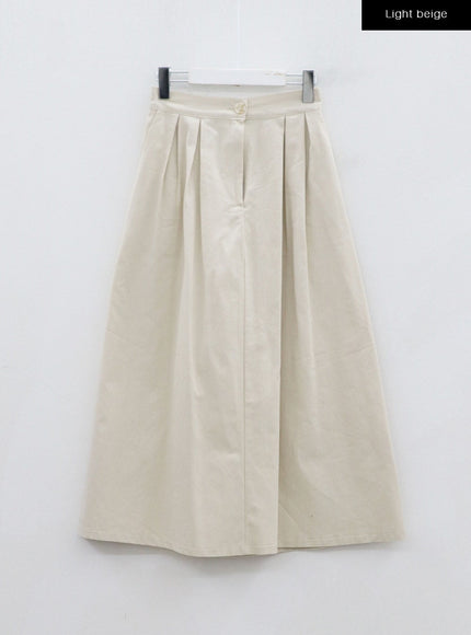 High Waist Bending Long Skirt BN03