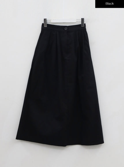 High Waist Bending Long Skirt BN03