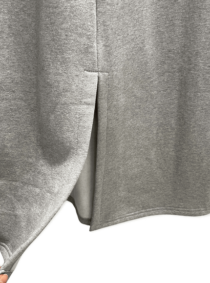 Fleece Lined Maxi Skirt with Stich